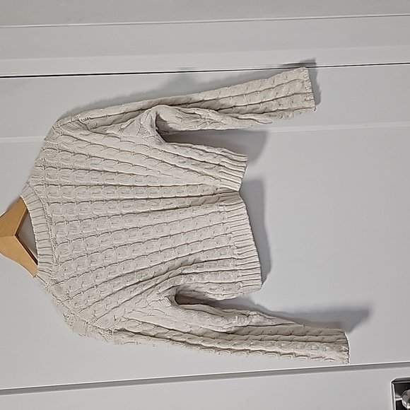 Zara kids creme knitted  sweater - Picture 3 of 3